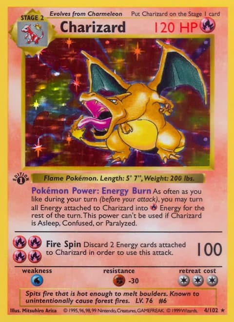 Charizard (Pokemon, Base Set 4/102)